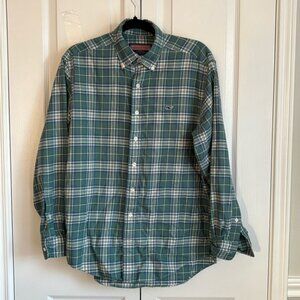 MEN’S Green Plaid Shirt, size small